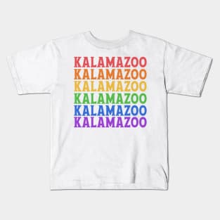 KALIMAZOO TRAVEL DESTINATION Kids T-Shirt